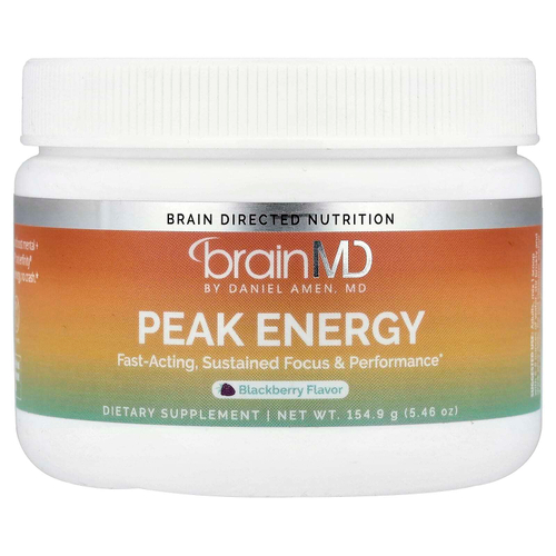 BrainMD, Peak Energy, ежевика, 154,9 г (5,46 унции)