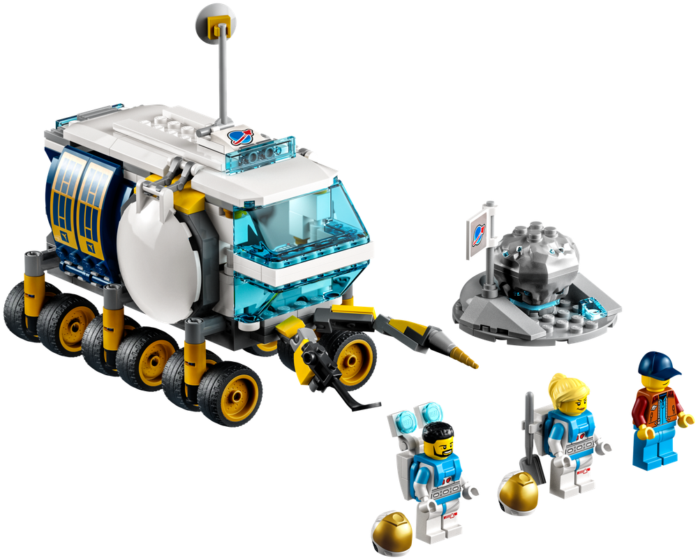 Конструктор LEGO City Space Port 60348 Луноход