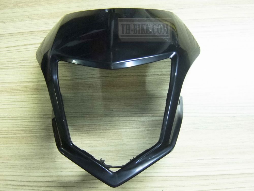 61301-KZZ-900ZC. VISOR FR. (NO LABEL). Honda CRF250L-M. NH1 Black