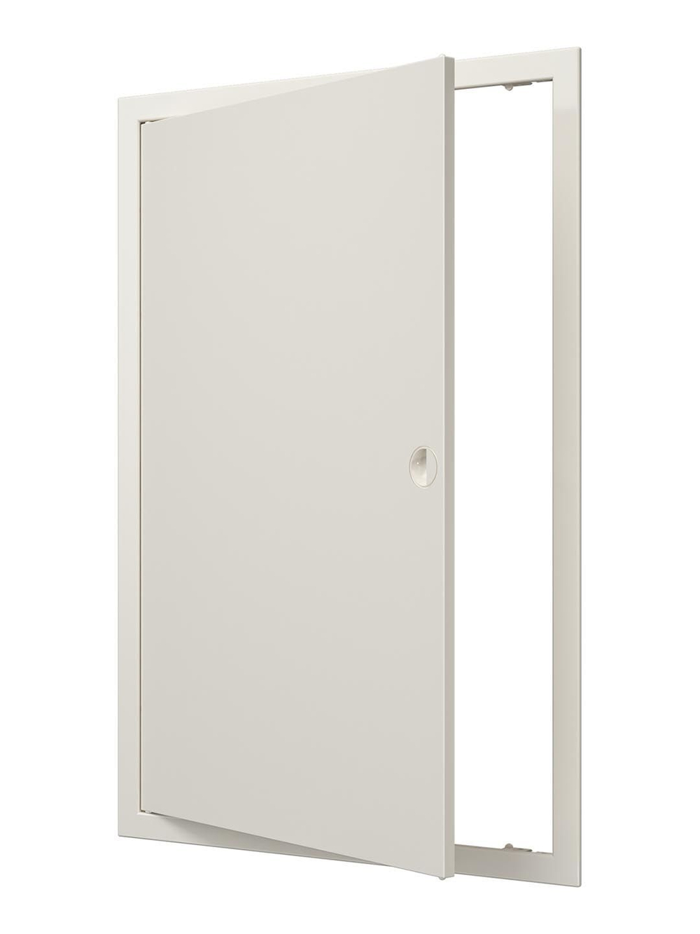 Люк ревизионный ЛР фланец 396х596  ручка 418х618 пластик Ivory EVECS