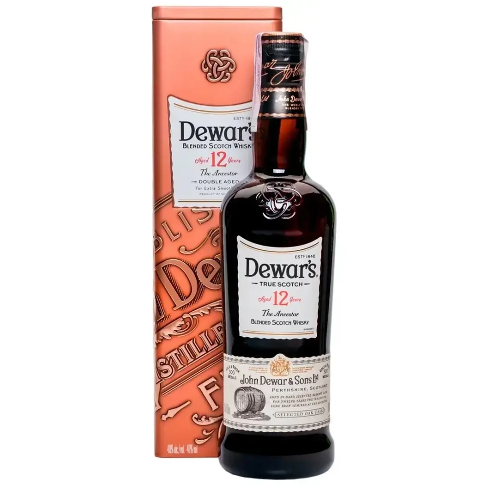 DEWAR'S 12 Years Old 0,7 л. Подарочная упаковка