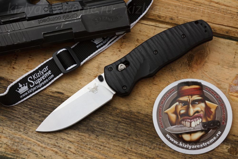 Складной нож 1000001 Volli Axa PE Satin полуавтомат