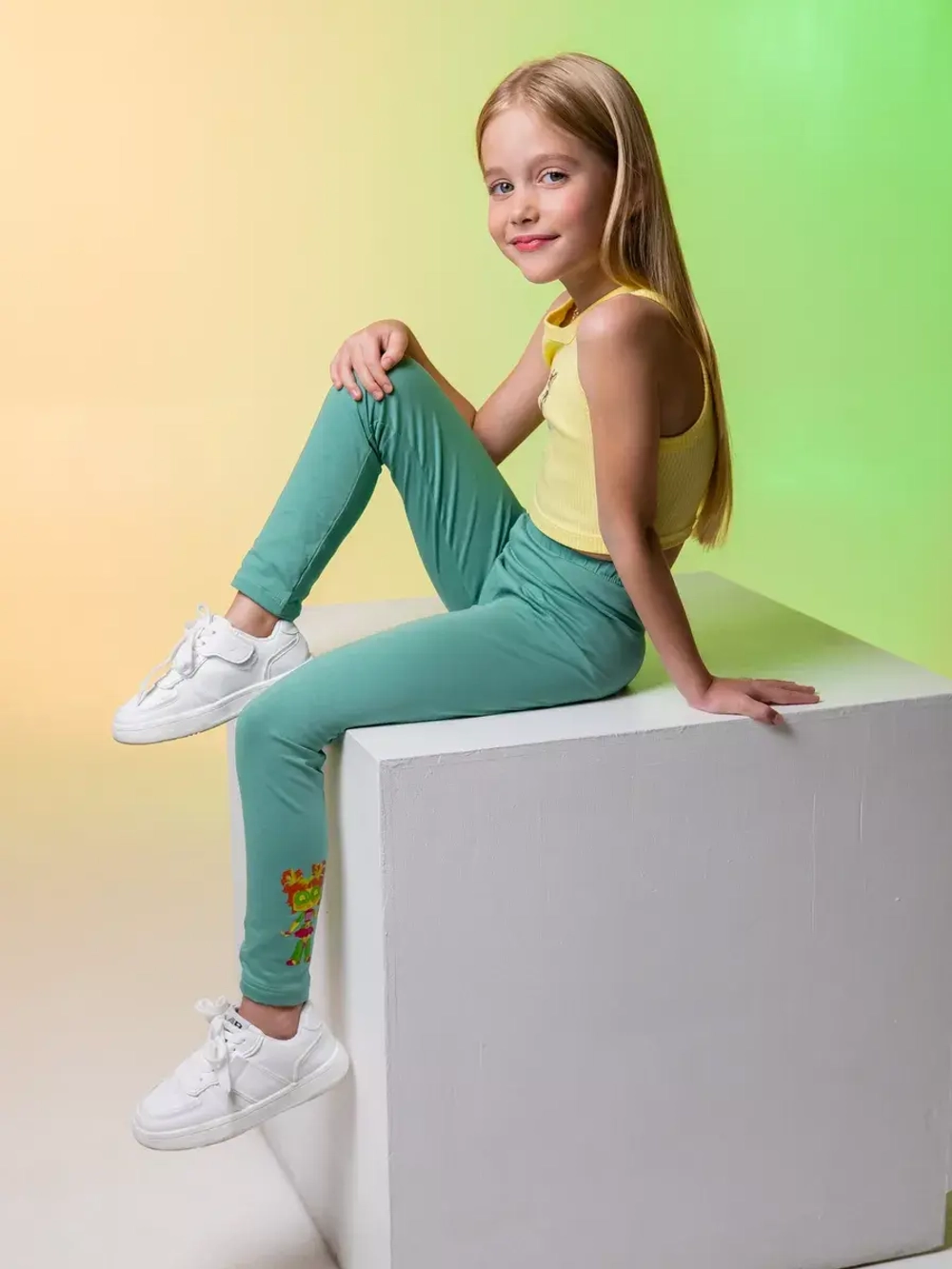 Лосины спортивные хлопковые