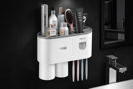 Центр управления свежестью: всё для чистки зубов в одном настенном гаджете