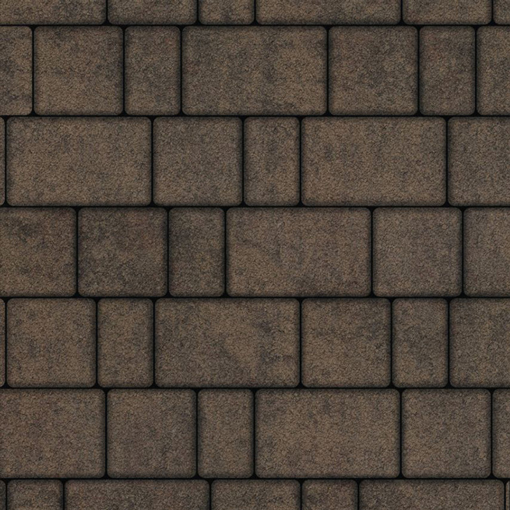 Тротуарная плитка СТАРЫЙ ГОРОД - Листопад гранит Шелковица, комплект из 3 видов плит