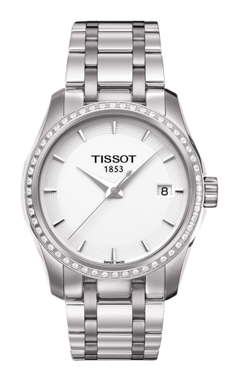 Tissot T035.210.61.011.00 женские наручные часы Tissot COUTURIER GENT QUARTZ