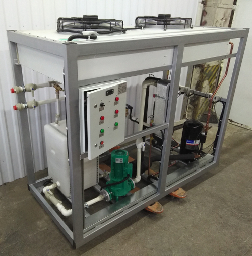 Монтаж чиллера