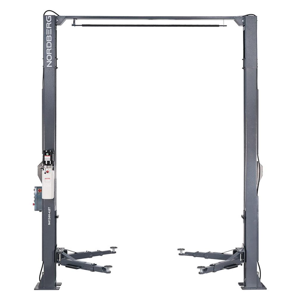 NORDBERG (N4124H-4,6T) Подъемник 2х стоечный 380В, г/п 4.5т, с верхней синхронизацией и электростопорами
