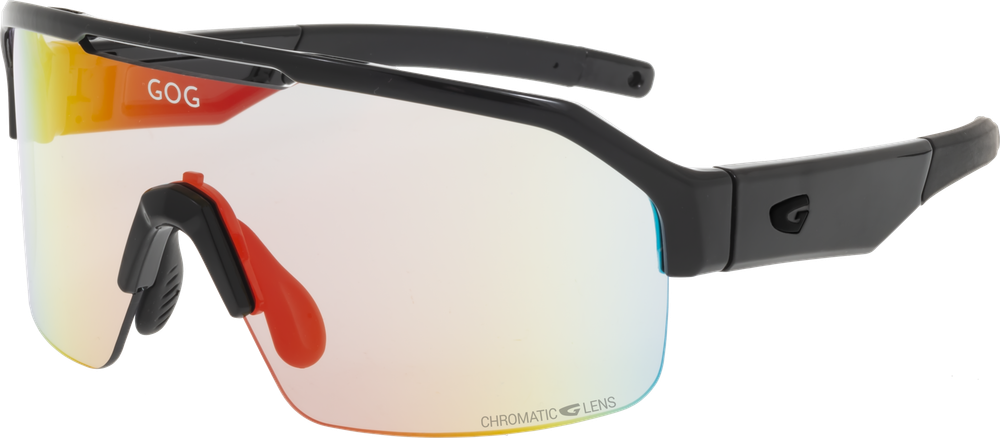 Спортивные очки GOG Thor C / Black / Photochromic Red Lens