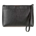 Balenciaga Logo Cash Pouch Black