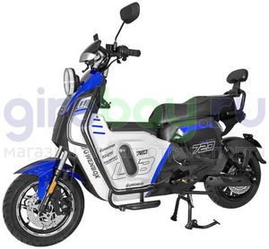 Электроскутер WENBOX U7 1500W (60V/30Ah) - Синий фото №1