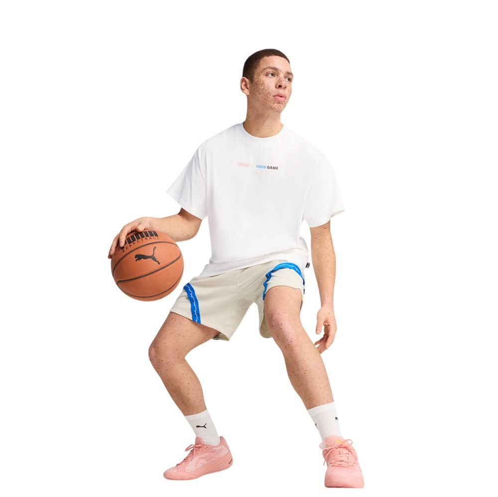 Баскетбольная футболка Puma Spicy Dylan T-shirt White