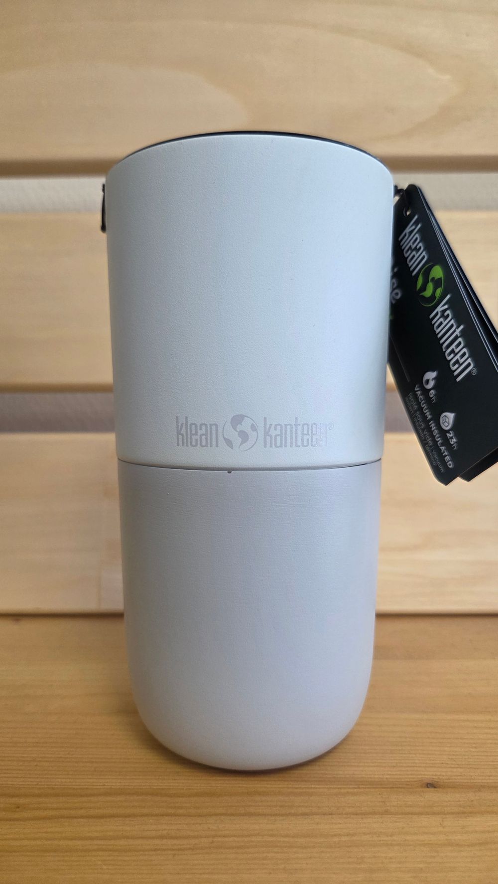 Термостакан Klean Kanteen Rise Tumbler Slide Lid 16oz (473 мл) Barely Blue (непрокрас на стыке)