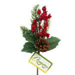 Ветка декоративная "Лесная симфония" 25 см