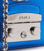 Кожаная сумка через плечо metropolis mini Furla - индиговой(WB00828 BX2658)