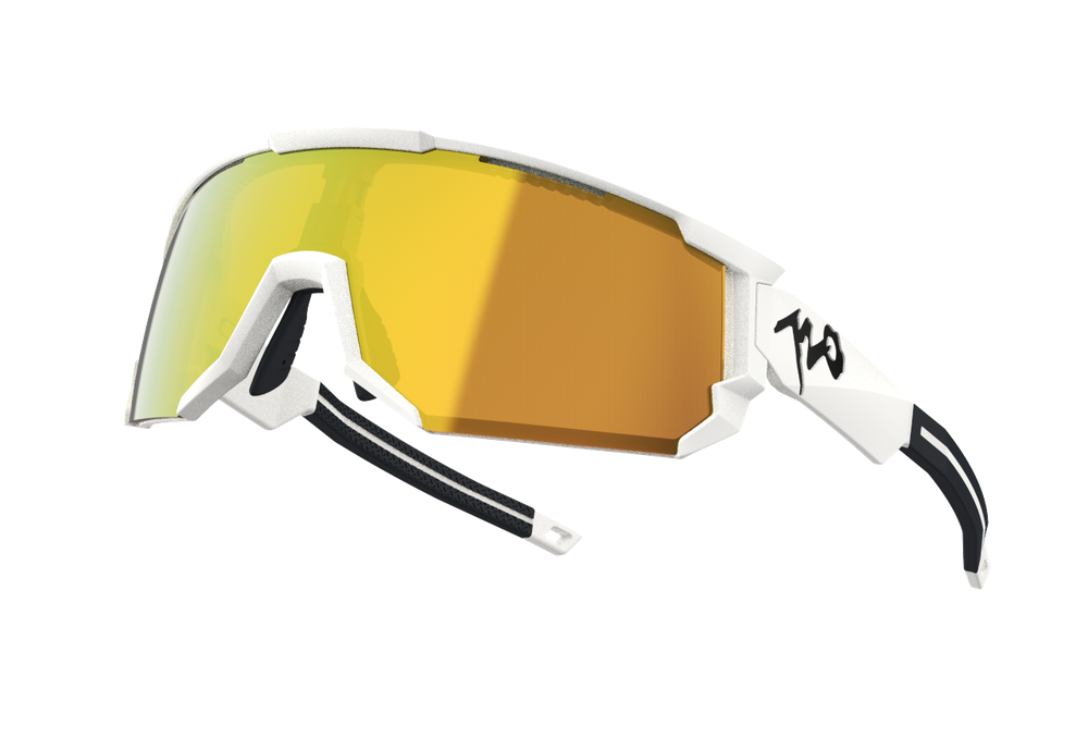 Спортивные очки 720armour Mars / Matte White / Gold Lens