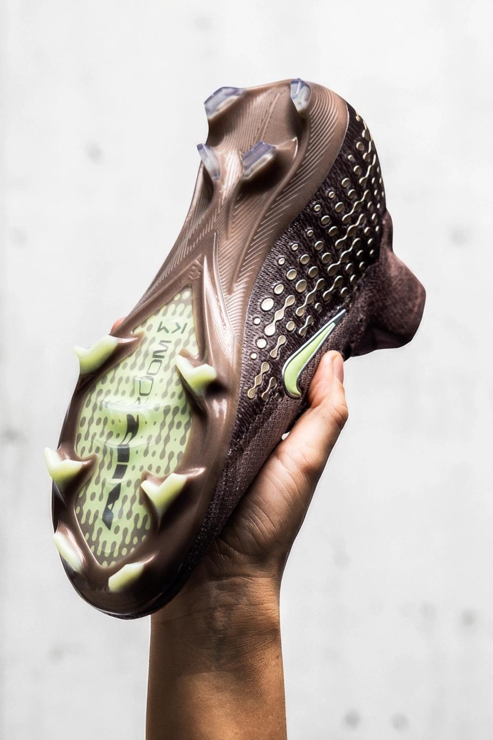 Бутсы Nike Zoom Mercurial Superfly 10 Elite Mbappe FG - коричневый