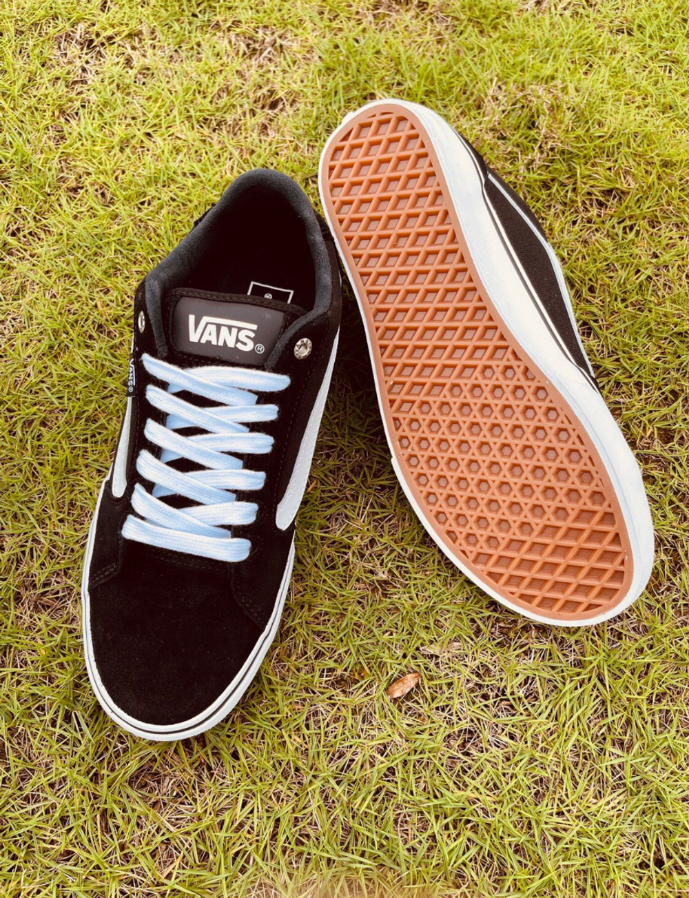 Мужские кеды Vans Faulkner 'Black White' VN000SJVC4R