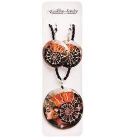 ШК-55/158-A Комплект из перламутра «Королева Аммонит»