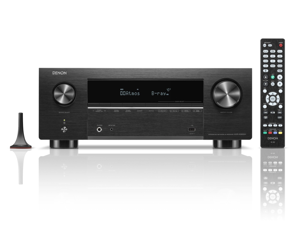 Ресивер AV Denon AVCX3800HBKE2 9.2 черный