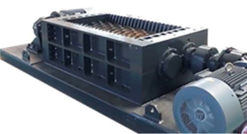 Дробилка 2-х вальная для костей КРС EGQ-2000-2
