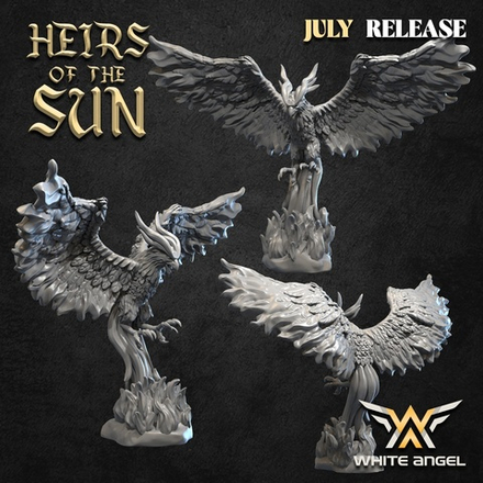ETERNAL FIRE PHOENIX - HEIRS OF THE SUN (JULY 2023 RELEASE) (ELF FROM ELVES OF THE SUN)