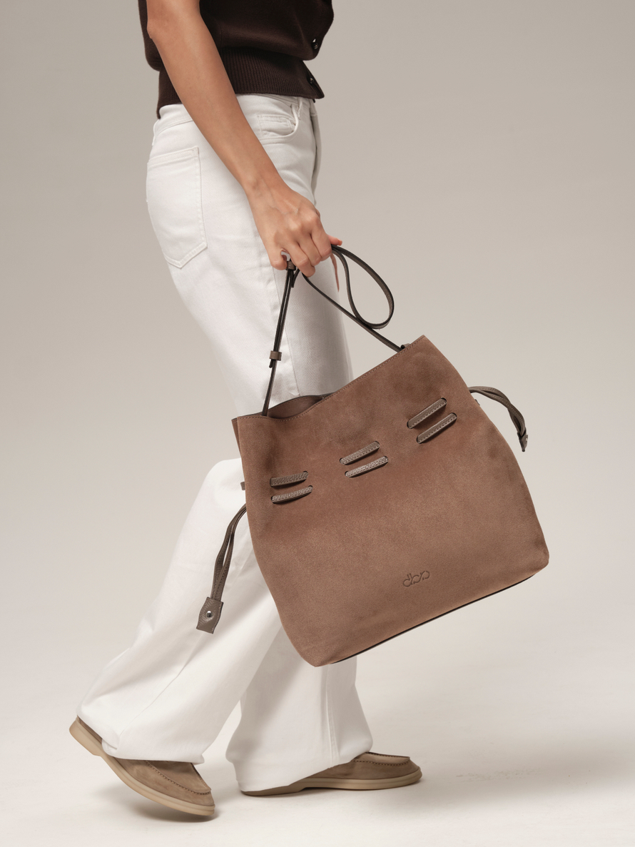 31143 серо-коричневый Сумка dbr