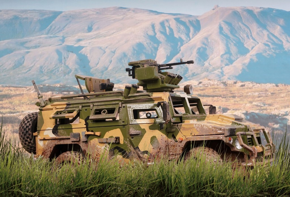 Бронеавтомобиль ЛИГЕР от Lemmo - Деревянный конструктор, 3D пазл, сборная модель