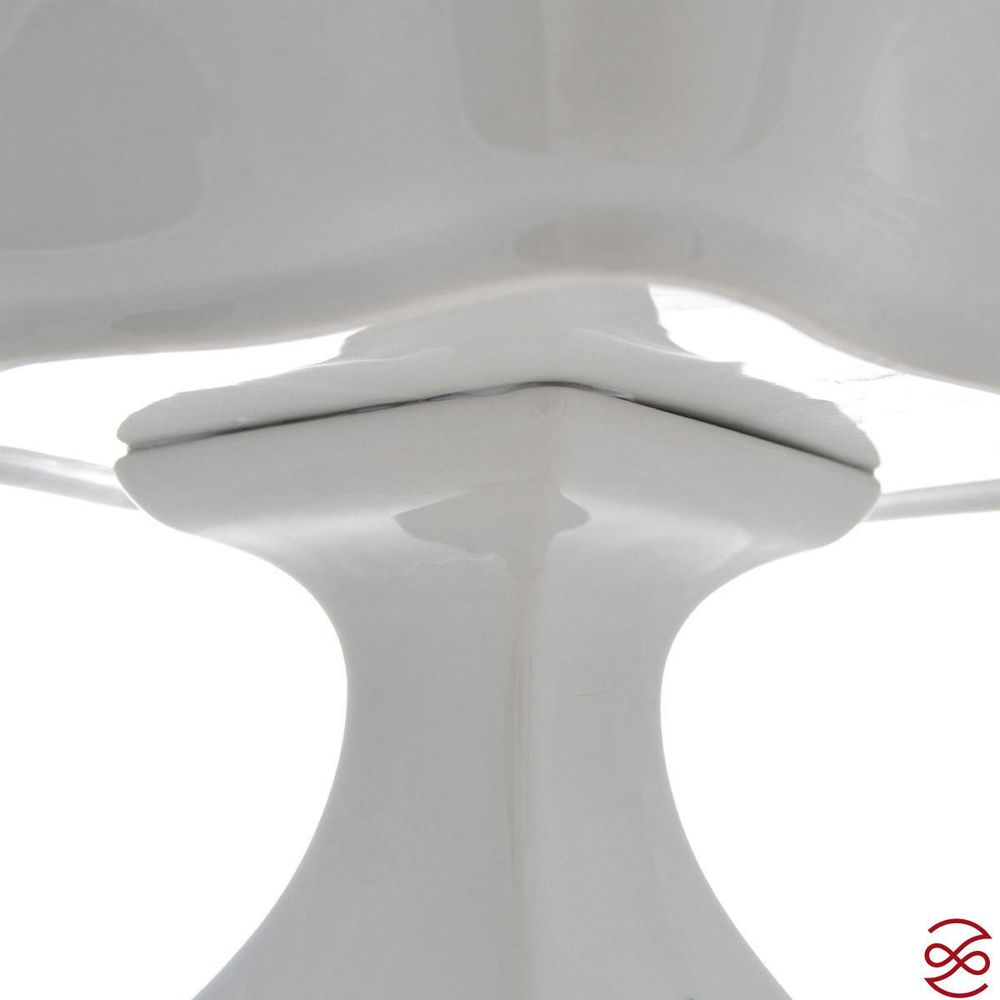 Блюдо квадратное на ножке Queen's Crown Золотая роза 23 см