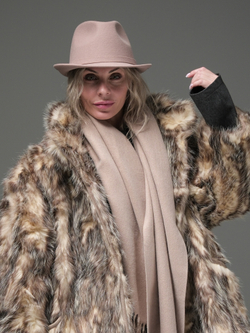 Шляпа /фетр /капучино