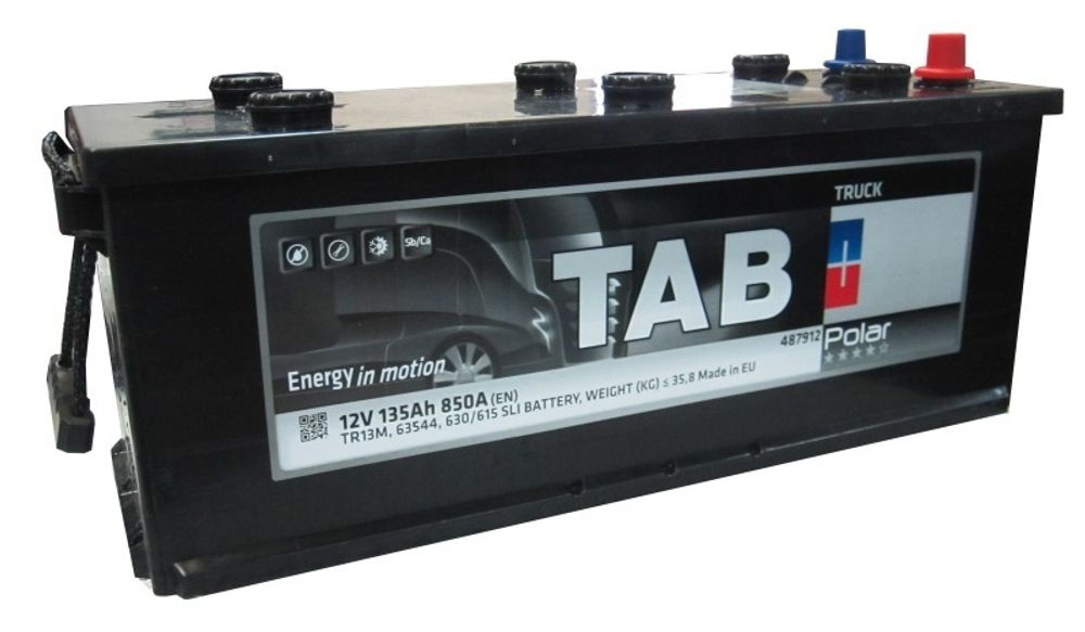 TAB POLAR TRUCK 6CT- 135 ( 487912 ) аккумулятор