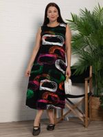 Платье Чародейка (черное) П16099-9М LT Collection