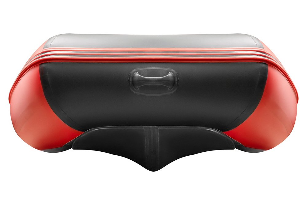 YACHTMAN-340 СК (Яхтман) красный-черный (лодка ПВХ под мотор с усилением)