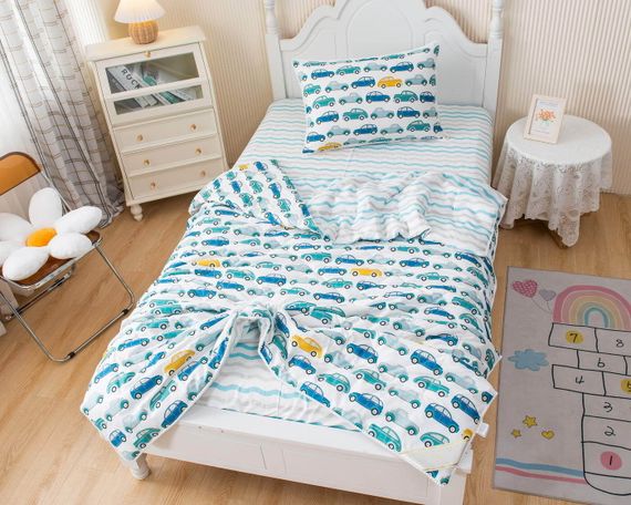 Авто Чайка (белый) Комплект Детский