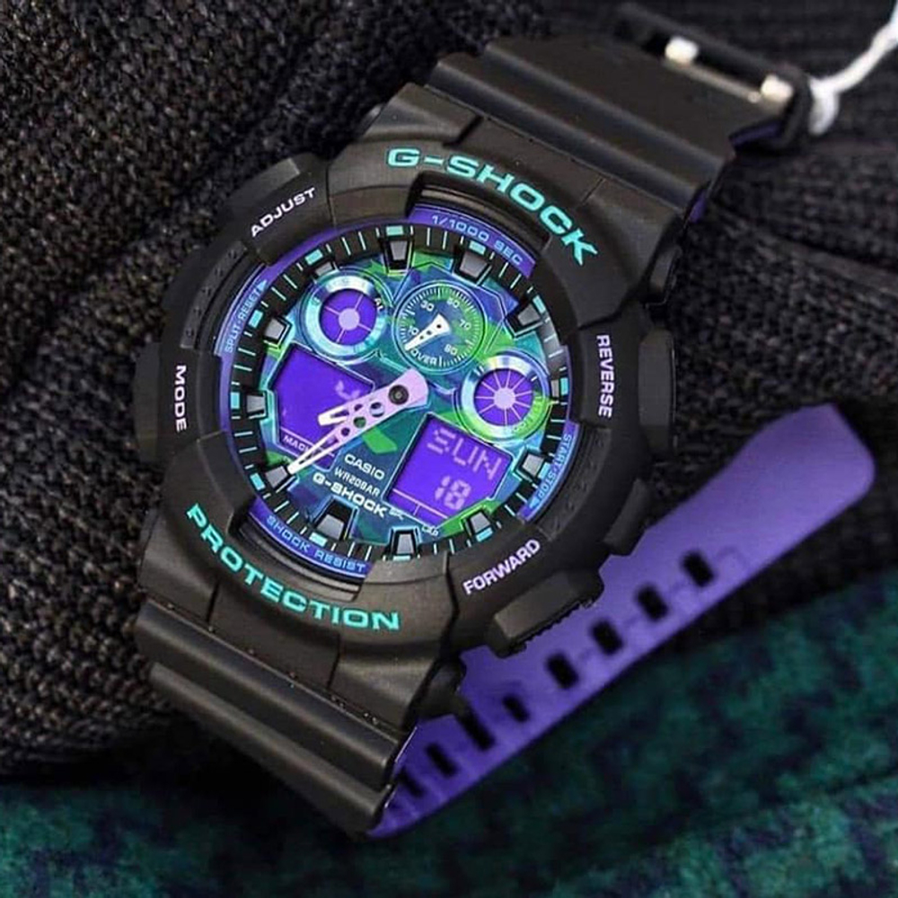 Мужские наручные часы Casio GA-100BL-1A