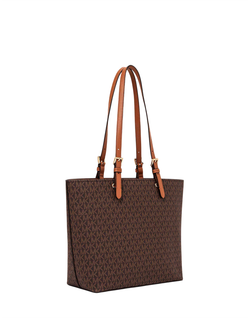 Шоппер Michael Kors Medium Logo Pocket | Коричневый с песочным