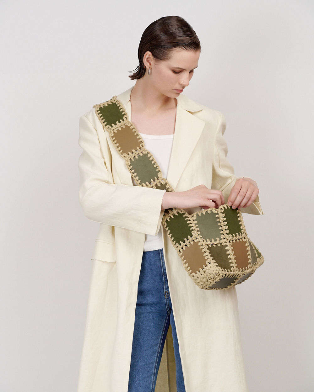 SEVA MULTI-KHAKI SUEDE M