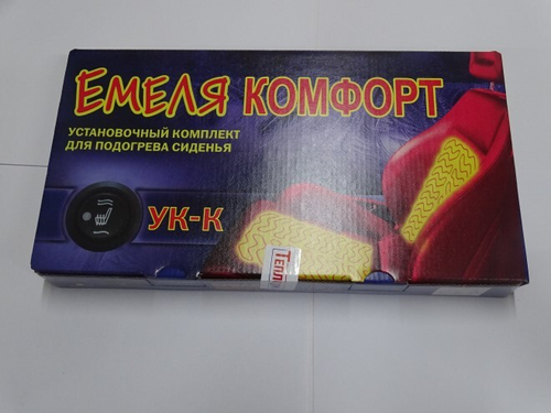 Обогрев сидений  Емеля  установ. компл. /У К-Комфорт/ на 1 сиден. /провод/ (Теплодом)