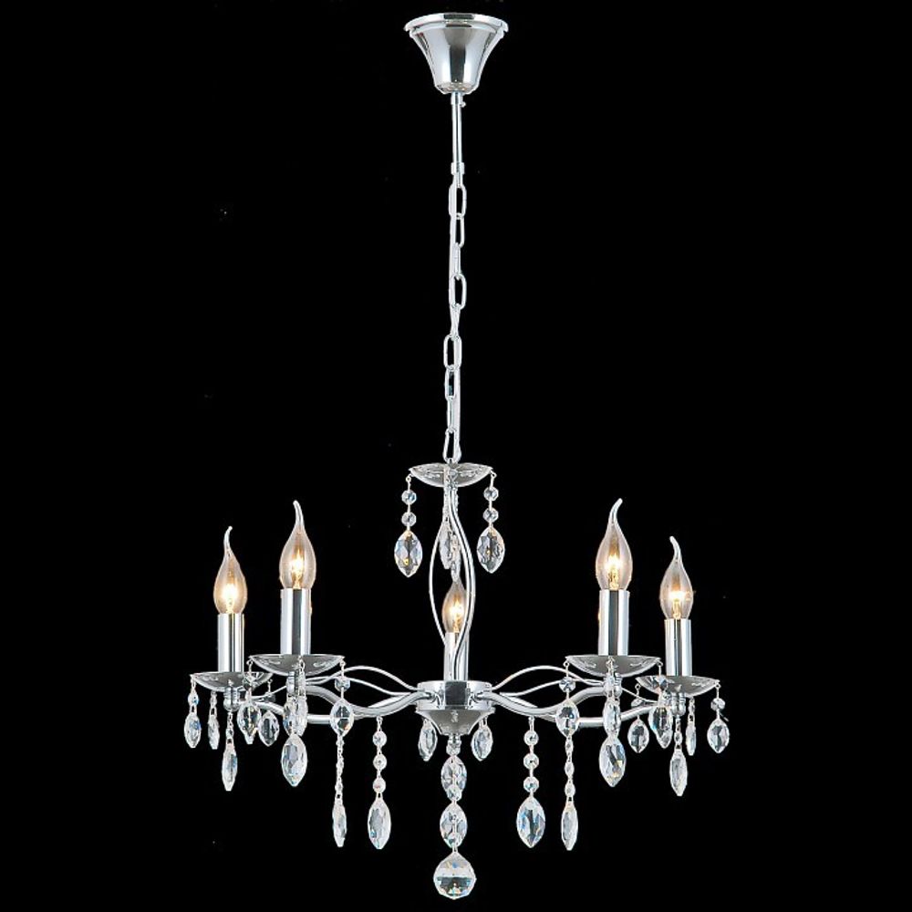 Подвесная люстра ILLUMICO CASTOR IL0266-5PSQ-24 CR CASTOR