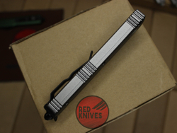 Нож Microtech Ultratech Tanto T/E A+++ - серая рукоять, клинок черный