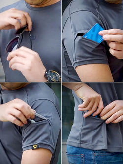 Футболка тактическая S.Archon w/pocket (White)