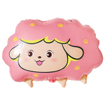 Шар Фольгированный Овечка розовая (Розовый)