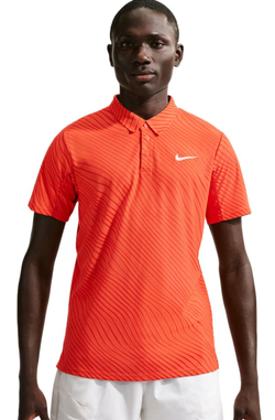 Теннисное поло Nike Court Slam Dri-FIT ADV - turf orange/white