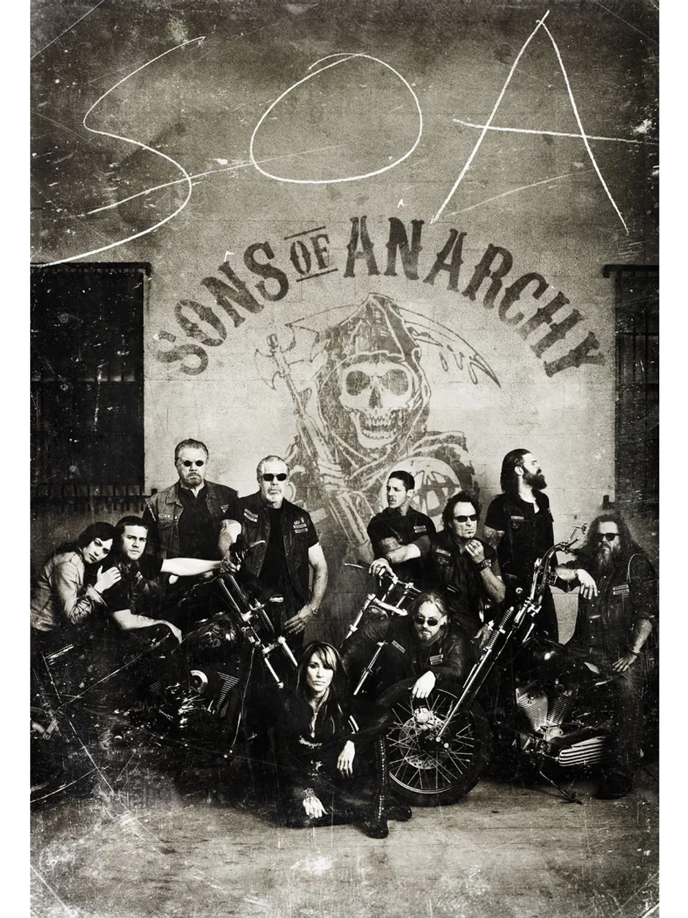 Сыны анархии, 4 сезон (2008-2014) (7 DVD) (DVD-R)