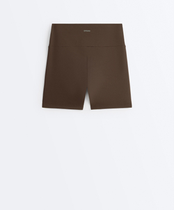 OYSHO Велосипедки Comfortlux с высокой посадкой длиной 10 см, темно-коричневый