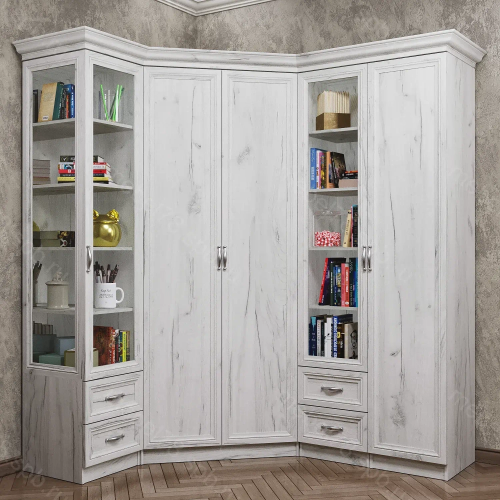 Шкаф угловой №17