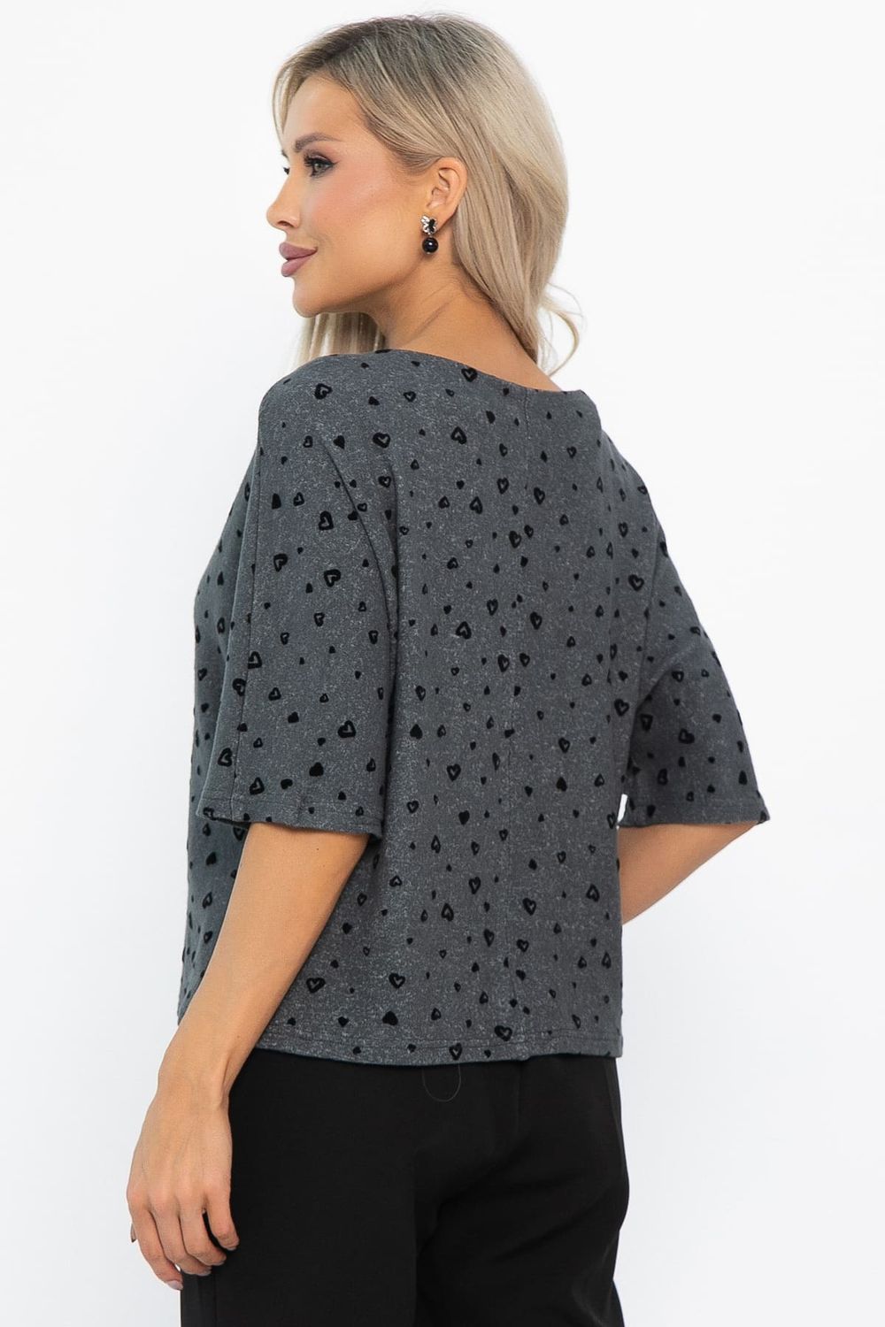 Джемпер трикотажный Лесси (серый) Б14763-10М LT Collection