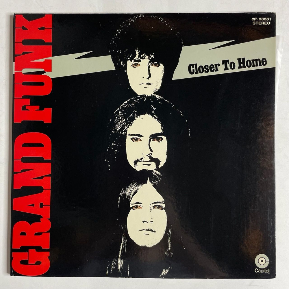 Винтажная виниловая пластинка LP Grand Funk Railroad Closer To Home (Japan 1970) (No Obi) Nothing Is The Same