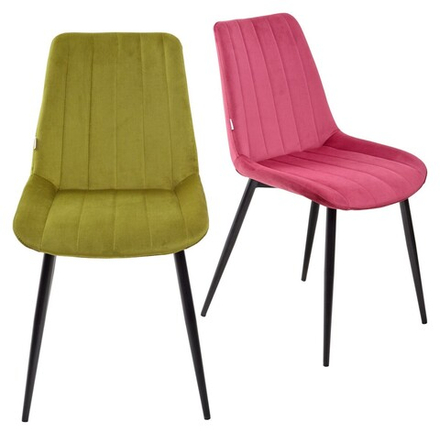 Стул FLIP фуксия, велюр G108-43 М-City