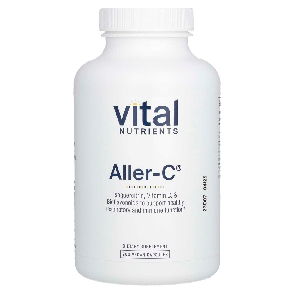 Vital Nutrients, Aller-C, 200 веганских капсул